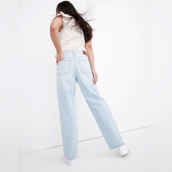 Madewell DadJean Busted Knees with Rigid Button Fly - Picture 3 of 9